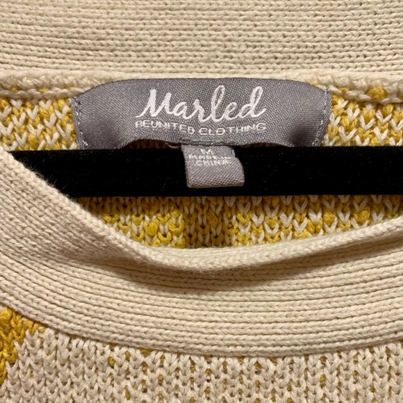 Marled Star Sweater Size Medium - Picture 2 of 3